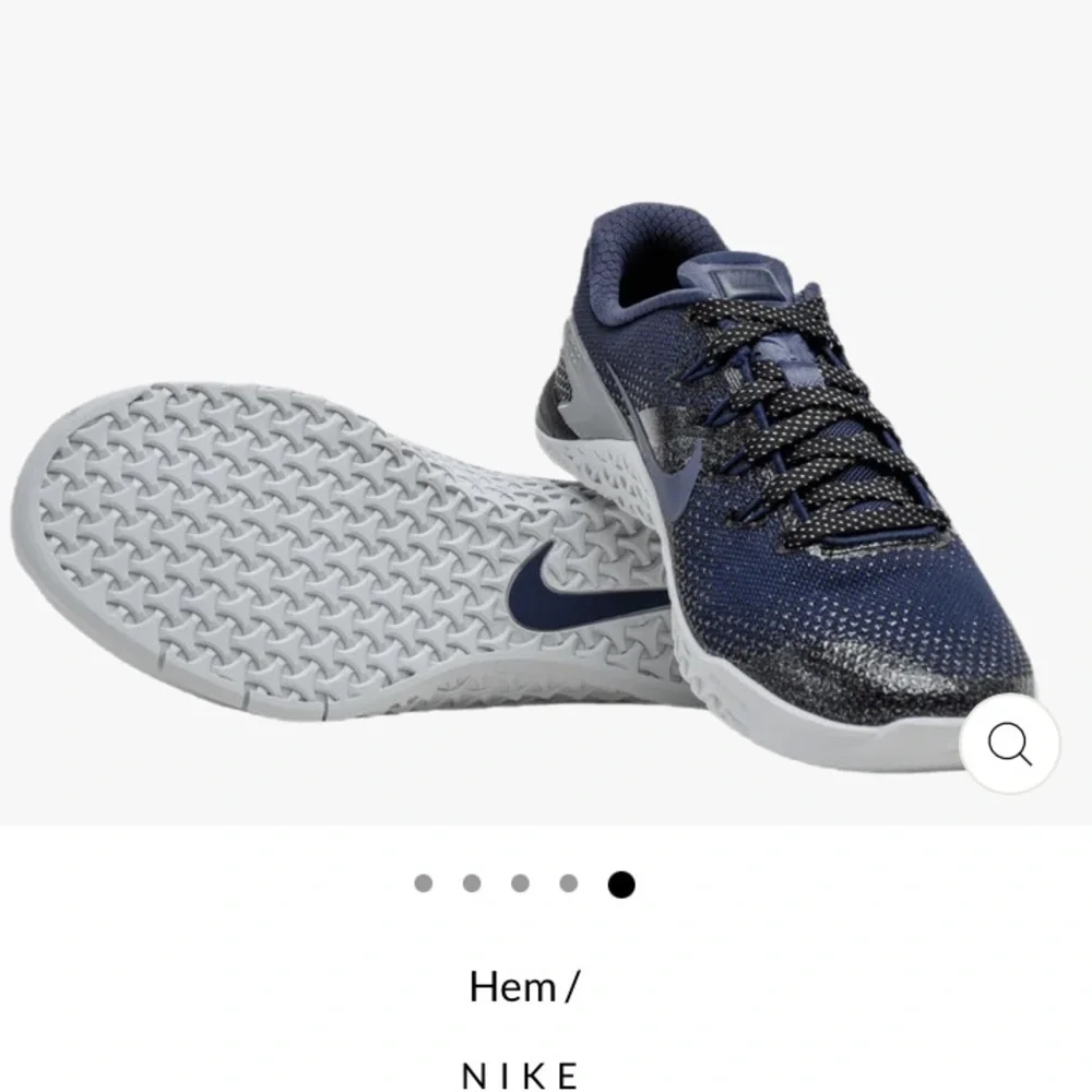Nike Metcon 4 metallic blue women size 10 sneaker cross fit trainer shoe - Picture 11 of 13